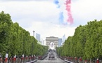 Fête Nationale Française : La Patrouille de France survole les Champs-Élysées à huit, après un incident en mars 2025