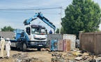 Tchad : Déguerpissement des installations anarchiques devant le siège du CSAI à N'Djaména