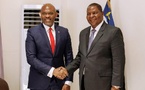 RCA : le président Faustin Archange Touadéra échange avec l'entrepreneur nigérian Tony Elumelu