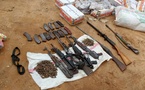 Tchad : Mayo-Kebbi Ouest, trois malfrats, un arsenal d’armes et des produits prohibés présentés à la presse