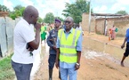 Tchad : Le maire du 9ème arrondissement constate les dégâts des inondations après les dernières pluies