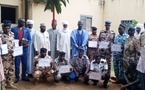 Tchad : le préfet de la Tandjilé-Ouest honore les responsables de la sécurité