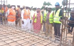 Tchad : visite du chantier de construction du Palais de justice de N’Djamena par le ministre de la Justice