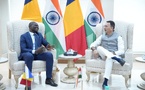 Conclave Inde-Afrique : le ministre tchadien du Commerce s’entretient avec son homologue indien