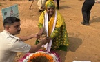 Tchad / Inde : Participation de S.E. Mme. Ildjima Badda Mallot à la cérémonie de plantation d’arbres dans la ville de New Delhi