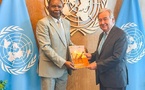 Tchad : Le Premier Ministre remet le Plan National de Développement « Tchad Connexion 2030 » au Secrétaire général de l’ONU
