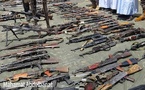 Tchad : Le général Ismat présente un important lot d’armes saisies dans le Salamat