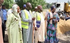 Tchad :  à N'Djamena, la commune du 3ème arrondissement soutient le Lycée Félix Eboué par des travaux de remblaiement