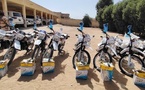 Tchad : à Abéché, le HCR dote les forces de sécurité du Ouaddaï de dix motos