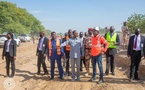Tchad : Inspection des travaux de réhabilitation de la route Goudji-Djermaya-Massaguet
