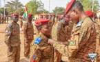 Burkina : Groupement Central des Armées, le mérite de 179 militaires salué