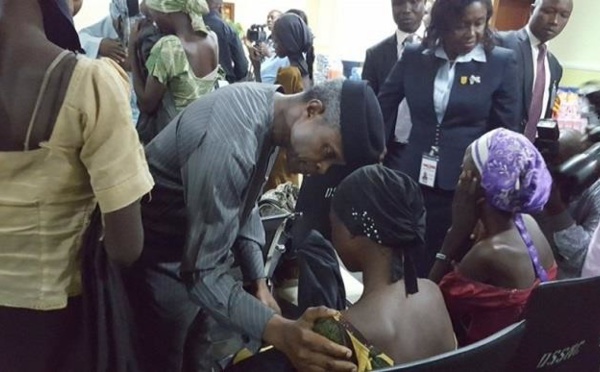 L'une de filles libérées par Boko Haram a un bébé