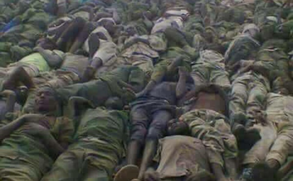 500 rebelles tués, des images inhumaines exposées par le Soudan