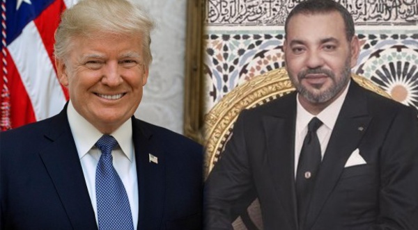 Diplomatie : Concertation entre le Roi Mohammed VI et Donald Trump