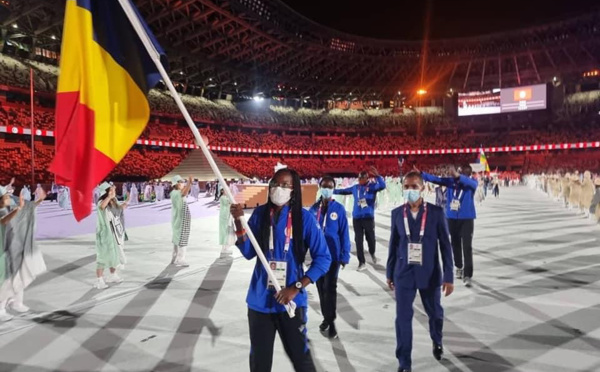 JO Tokyo : le drapeau du Tchad flotte à la cérémonie d’ouverture