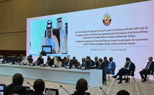 Accord de Doha : le Qatar souhaite "un avenir prometteur" pour le Tchad