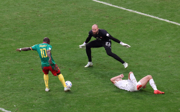 Mondial 2022 : le Cameroun demeure en vie grâce à l'attaquant Aboubakar