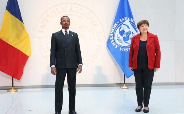 Washington : le président Mahamat Idriss Deby en visite au siège du FMI