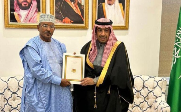 Arabie saoudite : le nouvel ambassadeur du Tchad présente ses lettres de créance