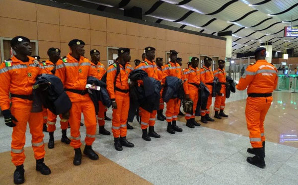 Un détachement de sapeurs-pompiers sénégalais part en Turquie pour aider à la suite du séisme