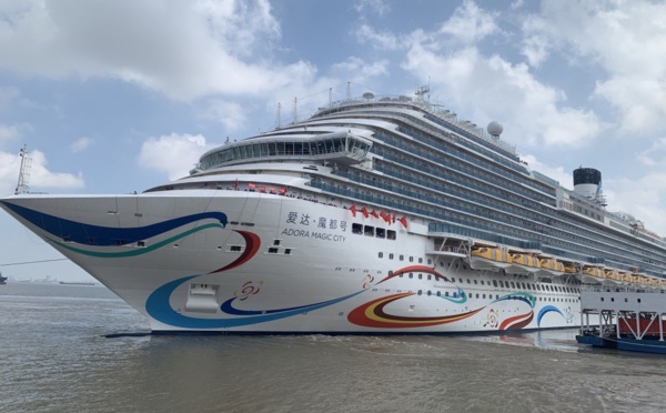 "Adora Magic City" : Le premier grand navire de croisière de fabrication chinoise
