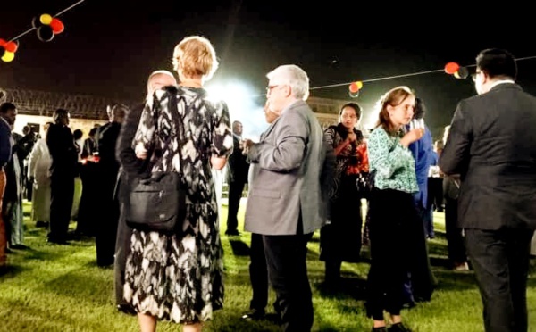 ​Le corps diplomatique allemand au Tchad célèbre la fête de l'unification