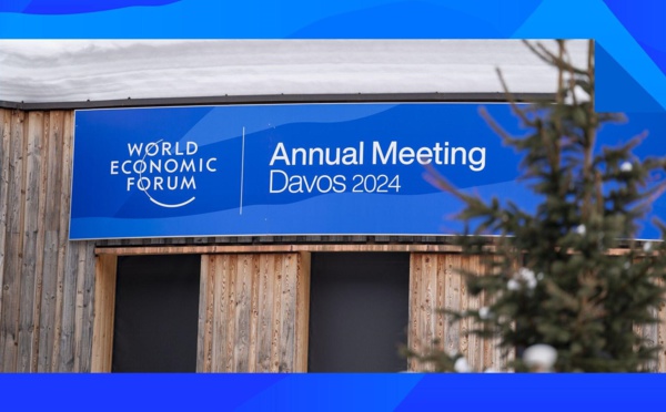 Forum économique mondial de Davos 2024 :  appel au rétablissement de la confiance