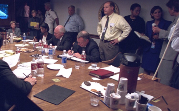 USA : Le 11 septembre, les dirigeants politiques étaient dans le Bunker "Anti-nucléaire" de la "White House" (Photos)