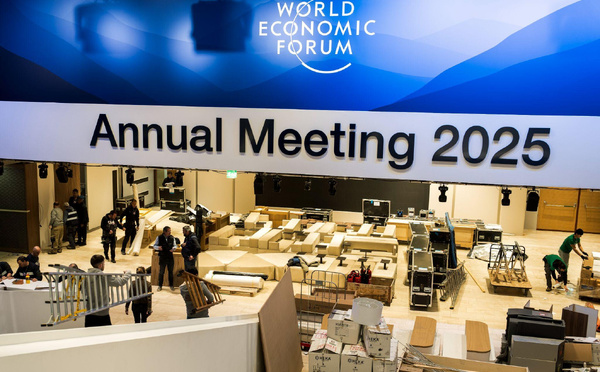 Le Forum économique mondial 2025 s'ouvre à Davos