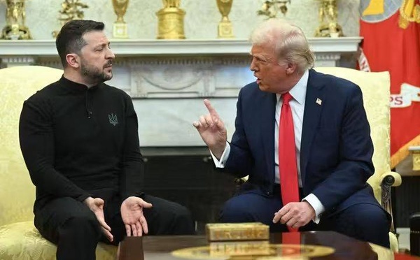 USA - Tensions à la Maison Blanche : Confrontation entre Donald Trump et Volodymyr Zelensky