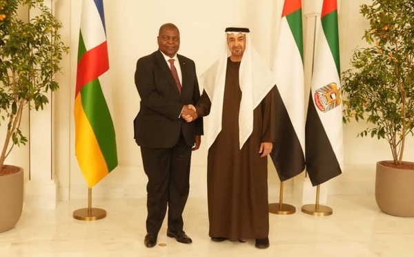 Signature de plusieurs protocoles d'accord entre la République Centrafricaine et les Émirats.