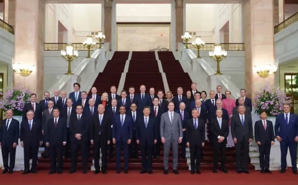 Chine : Xi Jinping rencontre la communauté d'affaires internationale à Pékin