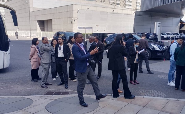 Chine : visite guidée dans les locaux de la CGTN