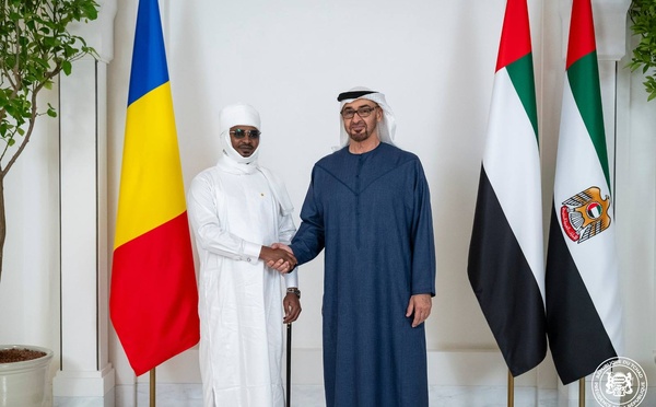 Abu Dhabi : Le président tchadien s'est entretenu avec son homologue émirati