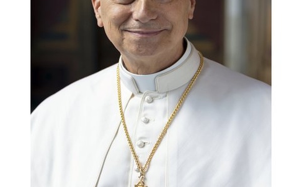 Vatican City : Dévoilement de la photo officielle du Pape Léon XIV