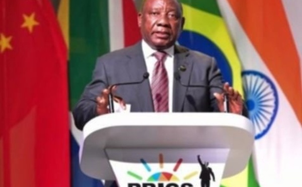 Ramaphosa au sommet des BRICS : « Unissons nos voix pour un monde plus équitable et durable »