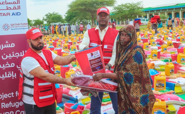 ​Humanitaire : le Qatar répond à l’appel du Tchad pour soutenir les réfugiés soudanais