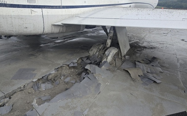 USA : Un avion de United Express dépasse la piste à Roanoke-Blacksburg