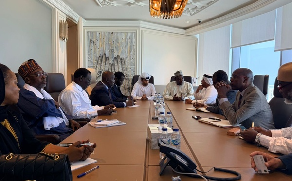 Tchad : le président de la CCIAMA rencontre le groupe émirati APEX Investment PSC