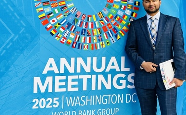 Assemblées annuelles FMI/Banque mondiale : Ashraf Syed appelle à l’éthique de l’IA et à une croissance inclusive pour les pays du Sud