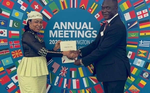 Assemblées annuelles FMI/Banque mondiale: le représentant du CESCE du Tchad en Amérique plaide pour une réforme des institutions financières internationales