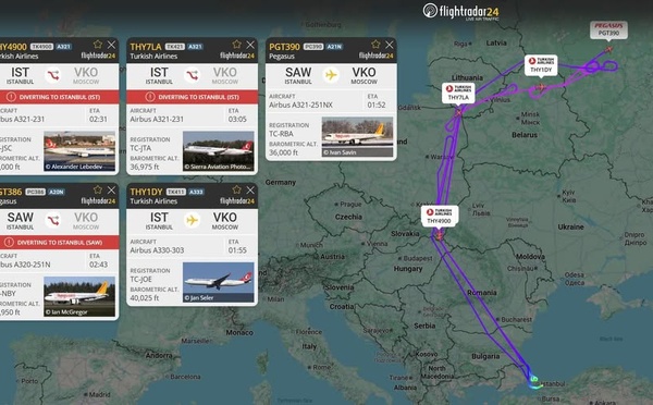 Alerte : Moscou sous une attaque massive de drones, l’espace aérien fermé
