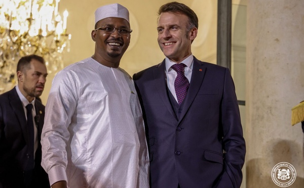 Tchad-France : rencontre au sommet à l’Élysée entre les deux chefs d’État