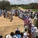 Danses traditionnelles à la résidence du nouveau sultan du Ouaddaï Chérif Abdelhadi Mahdi