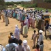 Danses traditionnelles à la résidence du nouveau sultan du Ouaddaï Chérif Abdelhadi Mahdi