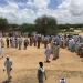 Danses traditionnelles à la résidence du nouveau sultan du Ouaddaï Chérif Abdelhadi Mahdi