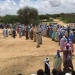 Danses traditionnelles à la résidence du nouveau sultan du Ouaddaï Chérif Abdelhadi Mahdi