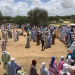 Danses traditionnelles à la résidence du nouveau sultan du Ouaddaï Chérif Abdelhadi Mahdi