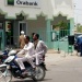 Banque Orabank N'Djamena moto centre-ville circulation