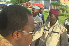 visite du président tchadienn Idriss Déby à Abéché